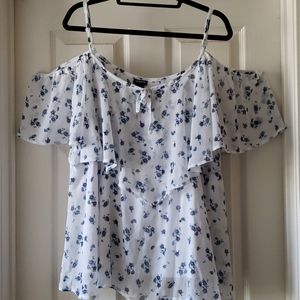Torrid off shoulder blouse